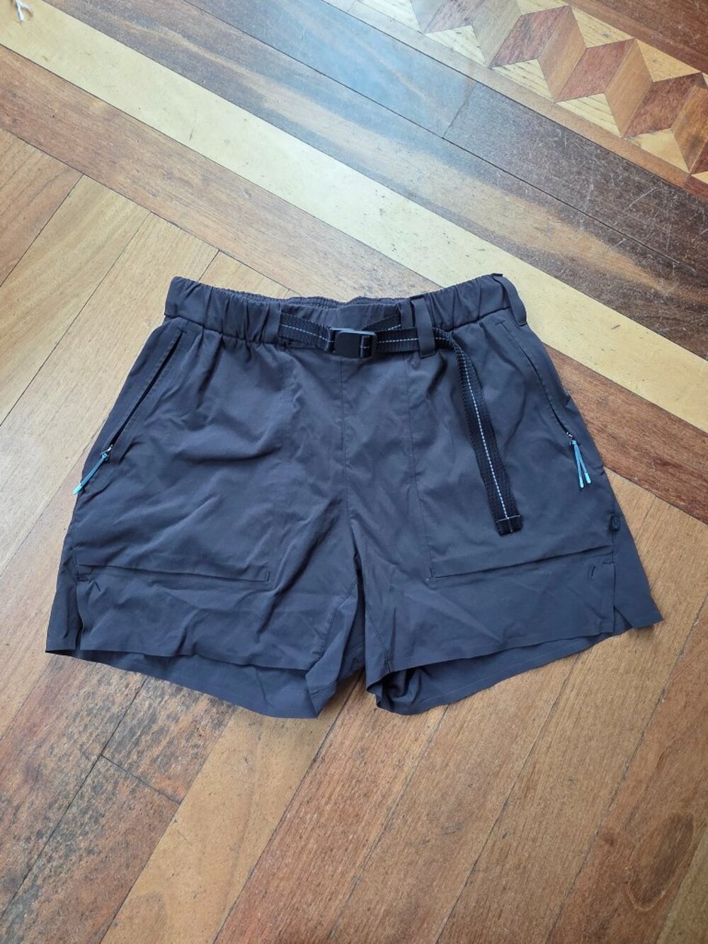Lululemon Black Water-Repellent Hiking Shorts Size 4